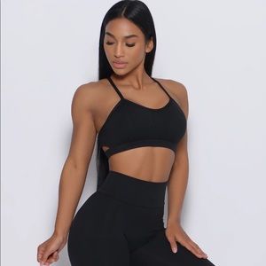 Pumped Sport Bra Black - Size S